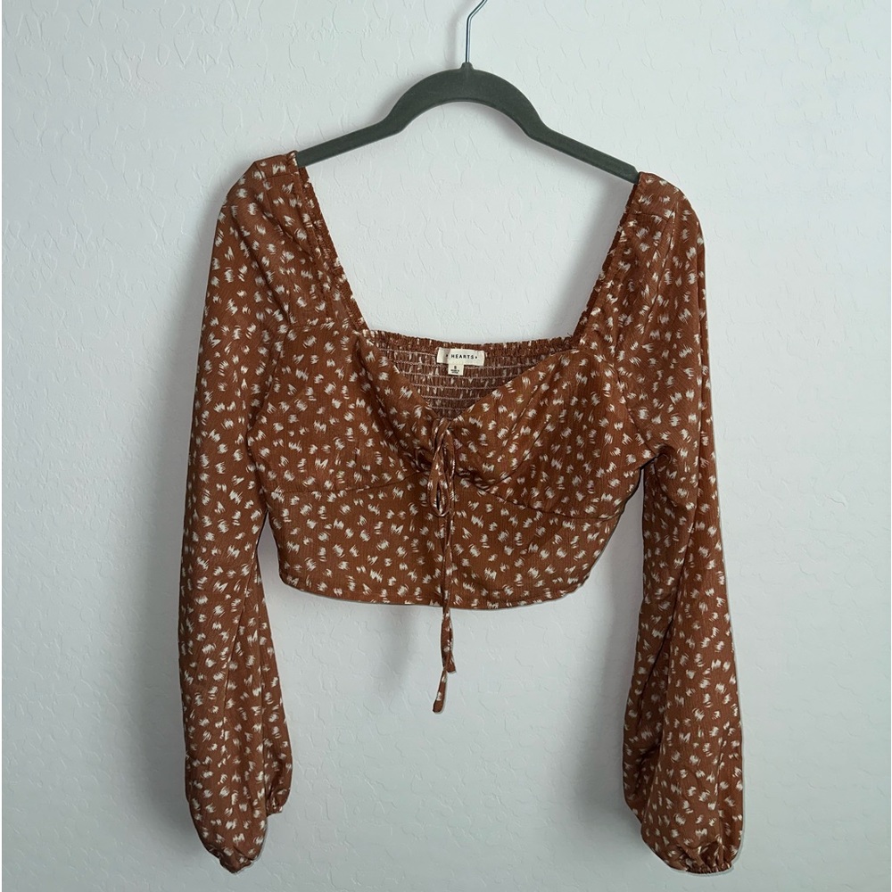 Orange blouse